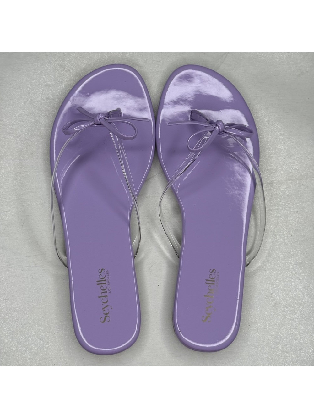 Seychelles Womens 9 Patent Thong Sandals